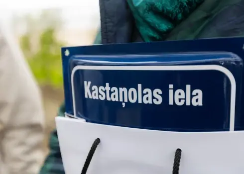 Kastaņolas ielas atklāšana Jūrmalā